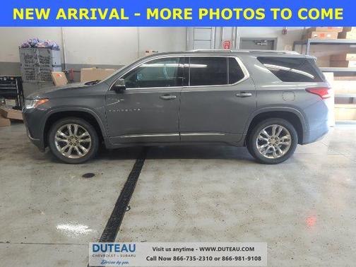 Satin Steel Metallic 2021 Chevrolet Traverse High Country