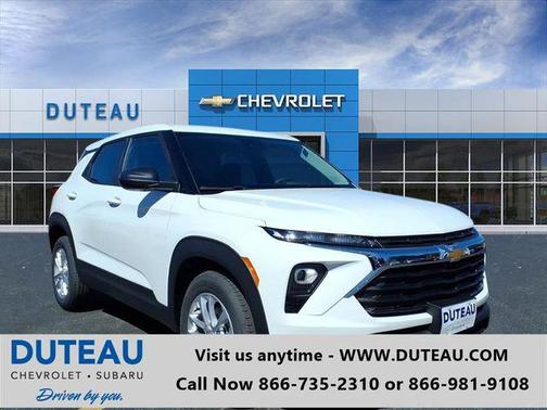 Summit White 2026 Chevrolet Trailblazer LS