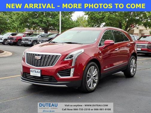 Radiant Red 2023 Cadillac XT5 Premium Luxury