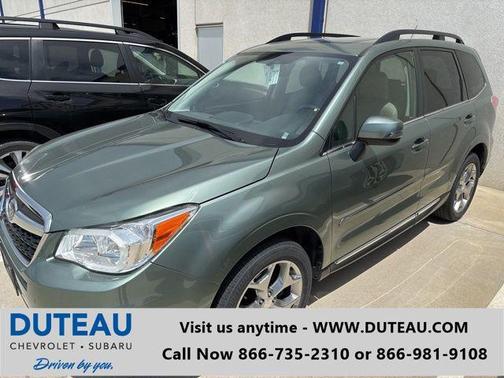 Green 2015 Subaru Forester 2.5i Touring