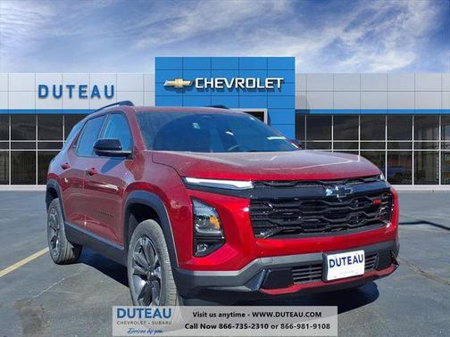 Radiant Red 2026 Chevrolet Equinox FWD RS