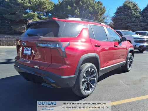 Radiant Red 2026 Chevrolet Equinox FWD RS