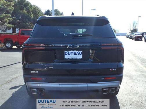 Black 2026 Chevrolet Traverse AWD Z71