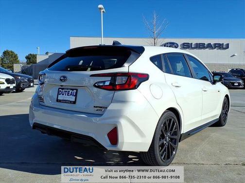 Crystal White Pearl 2026 Subaru Impreza RS