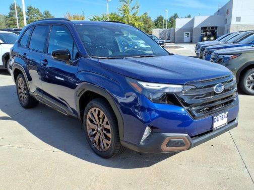 Blue 2026 Subaru Forester Sport