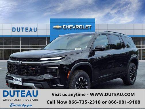Black 2026 Chevrolet Traverse AWD Z71