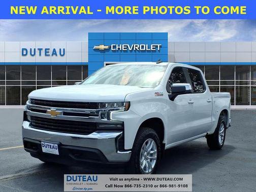 Summit White 2021 Chevrolet Silverado 1500 LT