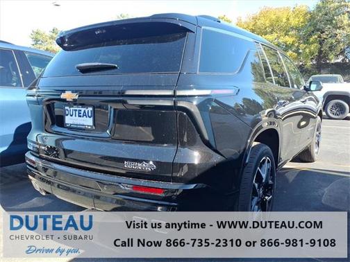 2026 Chevrolet Traverse High Country