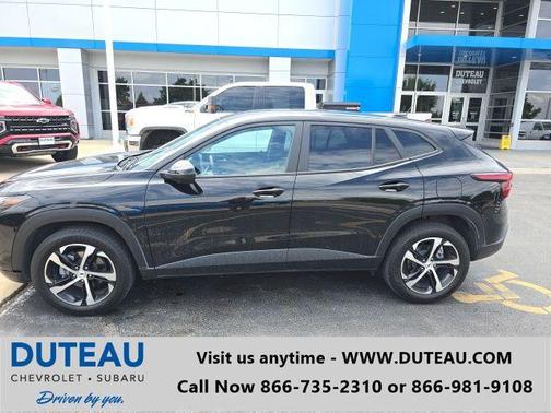 Black Metallic 2024 Chevrolet Trax FWD 1RS