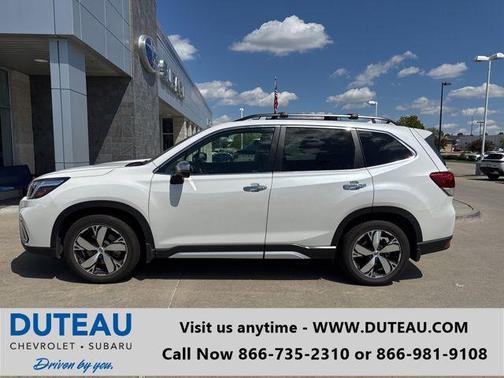 Crystal White Pearl 2019 Subaru Forester Touring