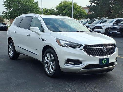 White Frost 2018 Buick Enclave Avenir