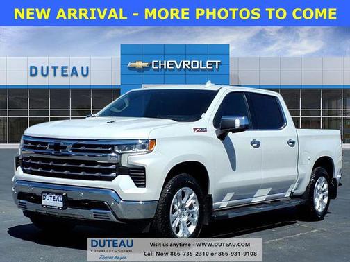 Pearl 2022 Chevrolet Silverado 1500 LTZ