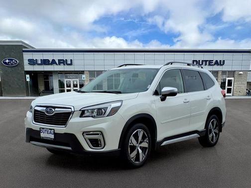 Crystal White Pearl 2020 Subaru Forester Touring