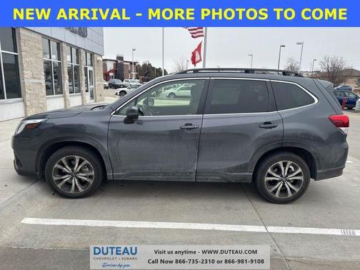 Gray Metallic 2022 Subaru Forester Limited