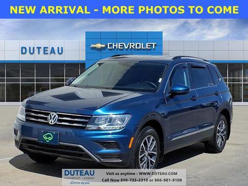 Blue Metallic 2020 Volkswagen Tiguan 2.0T SE 4MOTION