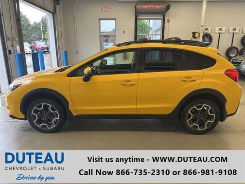 Yellow 2015 Subaru XV Crosstrek 2.0i Premium
