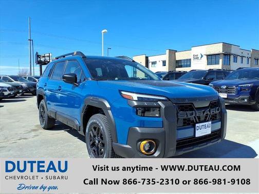 Blue 2026 Subaru Outback Wilderness