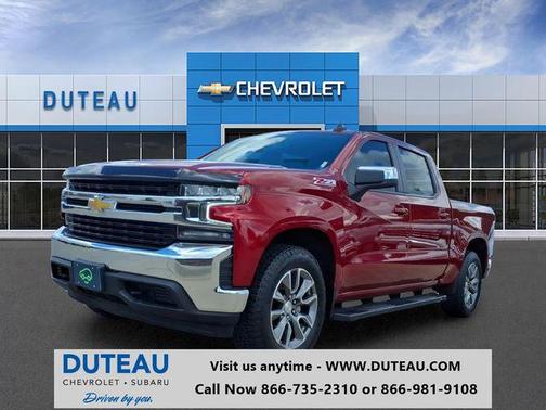 Cherry Red 2021 Chevrolet Silverado 1500 LT