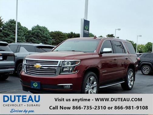 Red Tintcoat 2017 Chevrolet Tahoe Premier