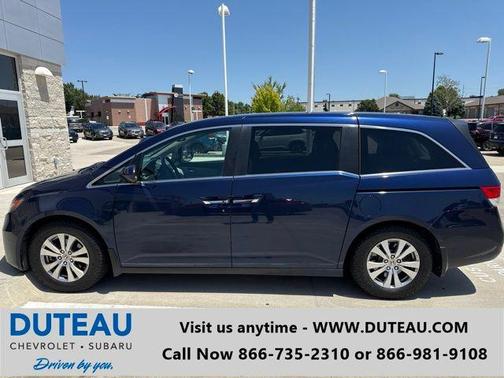 Obsidian Blue Pearl 2016 Honda Odyssey EX-L
