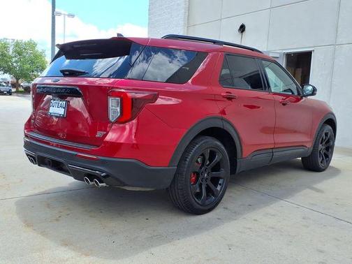 Red Metallic 2023 Ford Explorer ST