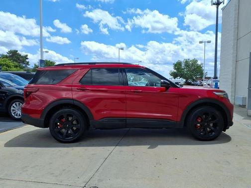 Red Metallic 2023 Ford Explorer ST