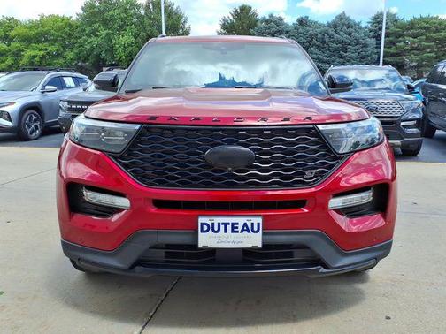Red Metallic 2023 Ford Explorer ST