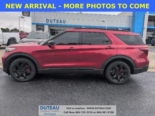 Red Metallic 2023 Ford Explorer ST