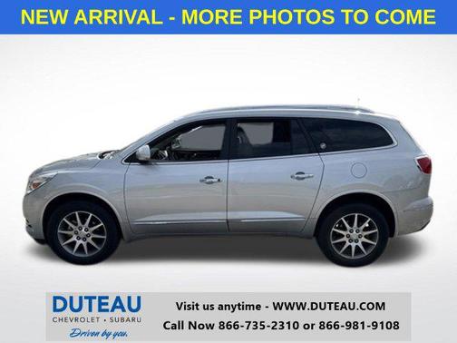 Quicksilver Metallic 2014 Buick Enclave Leather