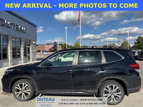 Crystal Black Silica 2020 Subaru Forester Limited