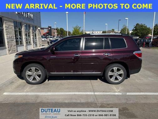 Sizzling Crimson Mica 2013 Toyota Highlander Limited