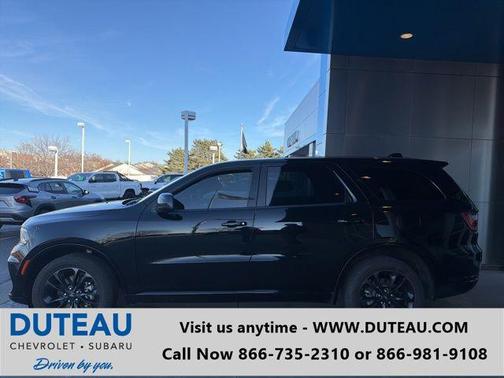 DB Black Crystal Clearcoat 2022 Dodge Durango SXT AWD