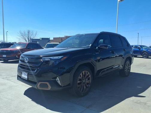 Black / Silver 2026 Subaru Forester Hybrid Sport
