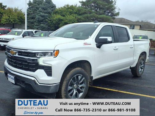 Summit White 2026 Chevrolet Silverado 1500 LT