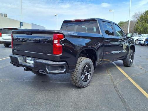Black 2026 Chevrolet Silverado 1500 Custom Trail Boss