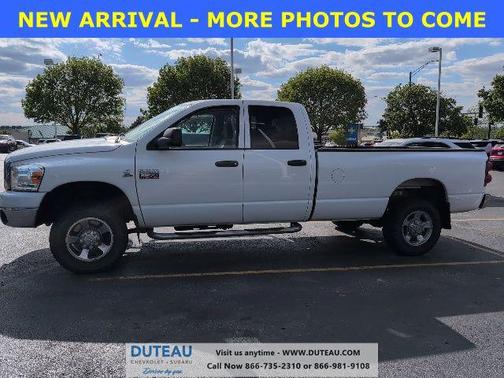 Bright White 2009 Dodge Ram 2500 SLT Quad Cab