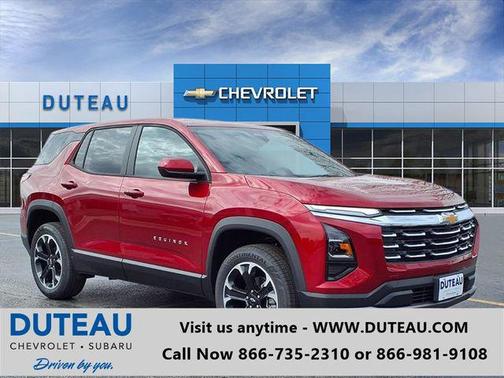 Radiant Red 2026 Chevrolet Equinox 1LT