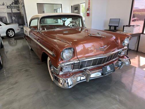 Tan 1956 Chevrolet Bel Air Base