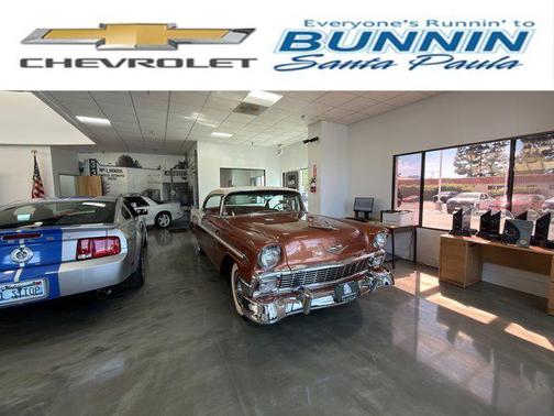 Tan 1956 Chevrolet Bel Air Base