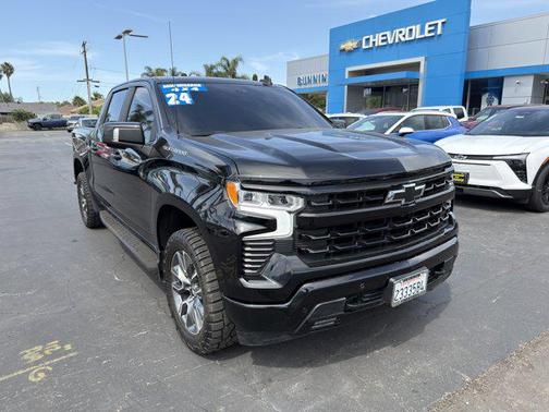 Black 2024 Chevrolet Silverado 1500 RST