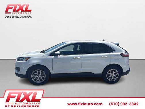 WHITE 2021 Ford Edge SEL