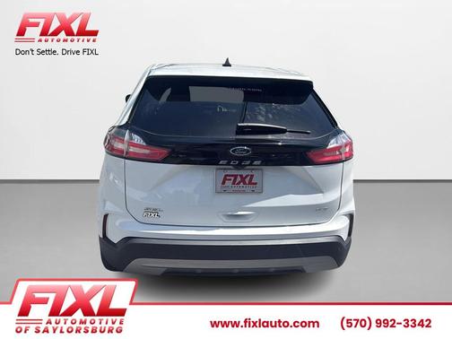 WHITE 2021 Ford Edge SEL