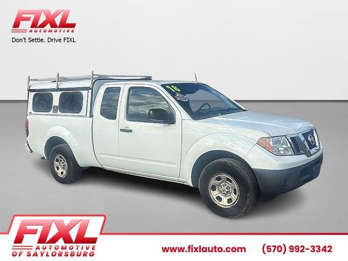 Glacier White 2018 Nissan Frontier S