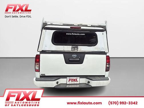 Glacier White 2018 Nissan Frontier S