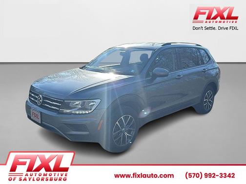 Deep Black Pearl 2021 Volkswagen Tiguan 2.0T S 4MOTION
