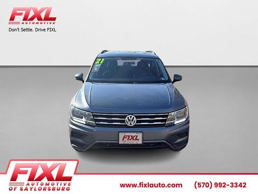 Deep Black Pearl 2021 Volkswagen Tiguan 2.0T S 4MOTION