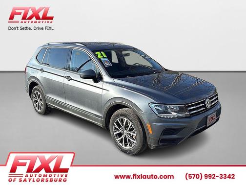 Deep Black Pearl 2021 Volkswagen Tiguan 2.0T S 4MOTION