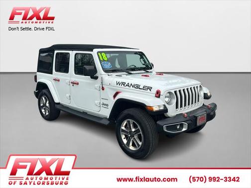 2018 Jeep Wrangler Unlimited Sahara