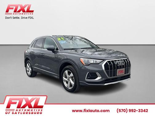 Nano Gray Metallic 2021 Audi Q3 40 Premium