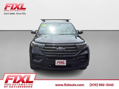 Agate Black Metallic 2020 Ford Explorer XLT